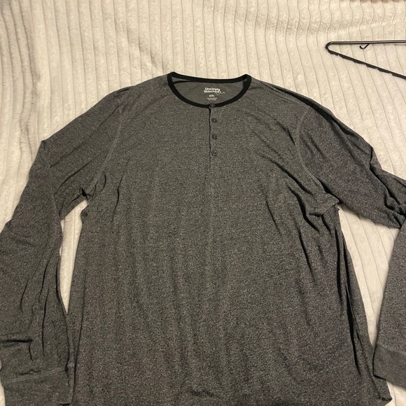 Other - NWT Unsimply Stitched Gray Henley pj top long sleeve size xxl
